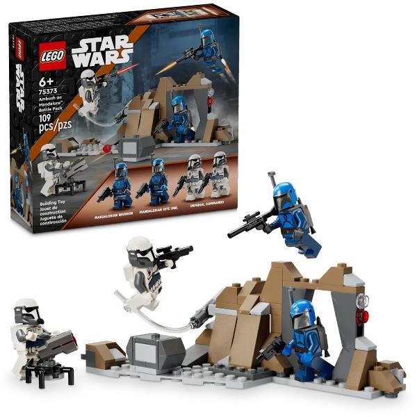 LEGO STAR WARS PACK AGGUATO SU MANDALORE CON …